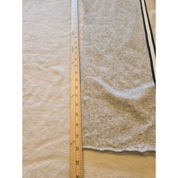 Victoria's Secret PINK Gray Sweatpants Black Stripe Size Small - Picture 8 of 8